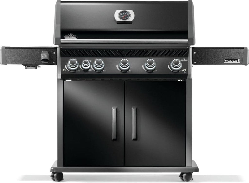 Napoleon 2025 Rogue® PRO 625 SIB Black Gas Grill with Infrared Side Burner