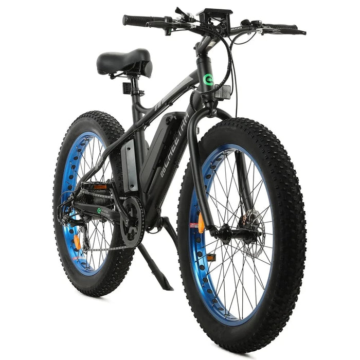 Ecotric Cheetah 26" Fat Tire Electric Bike - Blue