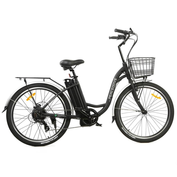 Ecotric Peacedove Electric City Bike - White