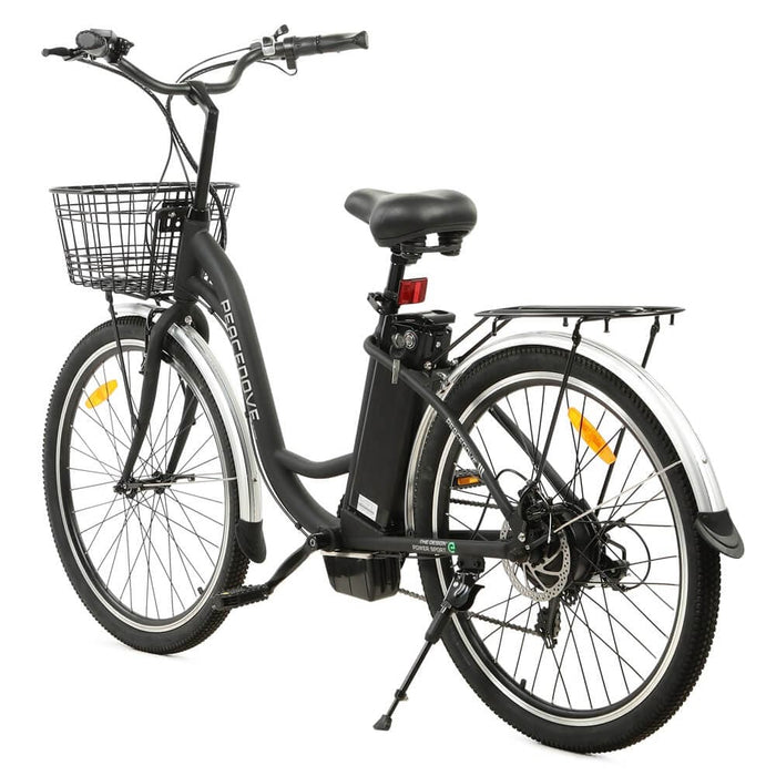 Ecotric Peacedove Electric City Bike - Black