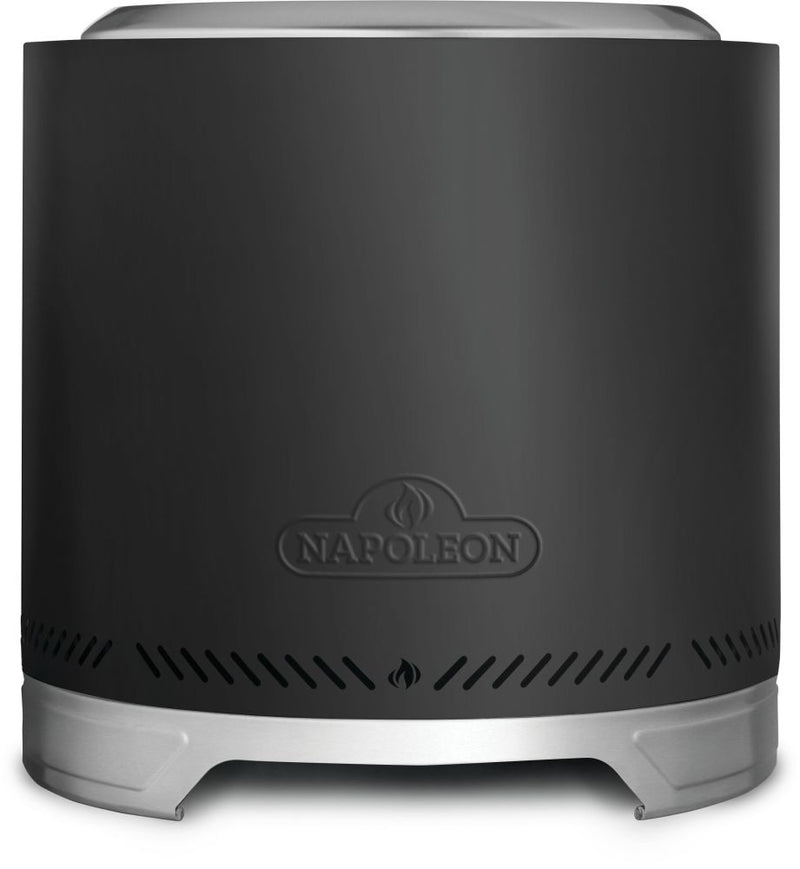 Napoleon Timberwolf Smokeless Wood Fire Pit 18-inch, Matte Black