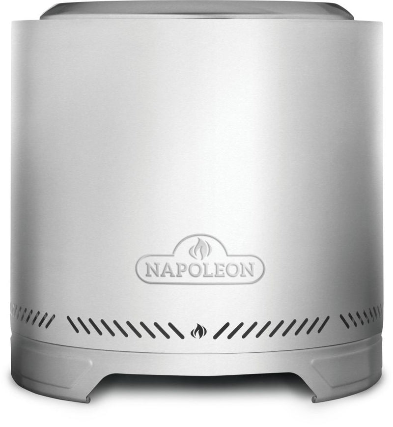 Napoleon Timberwolf Smokeless Wood Fire Pit 18-inch, Stainless Steel
