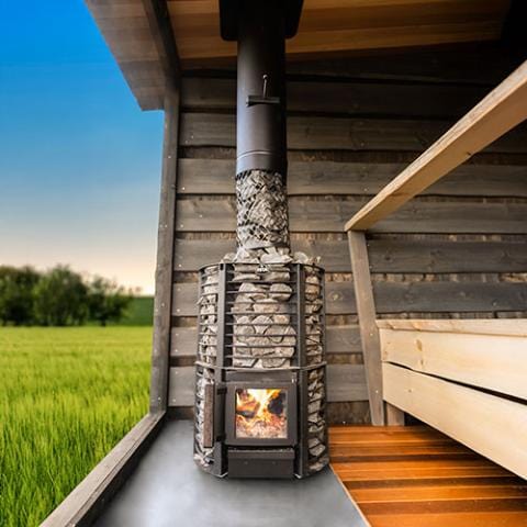 Narvi Inari Plus 16kW Wood-Burning Sauna Stove
