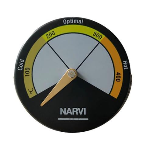 Narvi Smoke Flue Thermometer,  magnetic