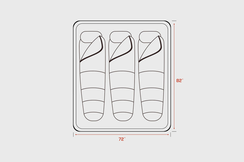 Freespirit Recreation Nova King - Hybrid Foldout Rooftop Tent
