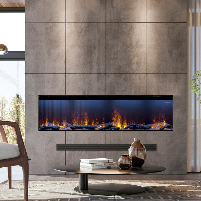 Dimplex Optimyst® 66" Linear Built-In Electric Fireplace