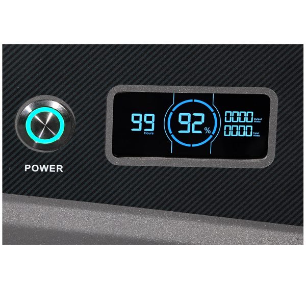 Aims Power Portable Solar Generator 5.04 kWh 33 Amp Output Lithium Battery | Solar & Grid Inputs Expandable