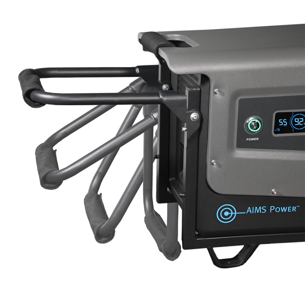 Aims Power Portable Solar Generator 5.04 kWh 33 Amp Output Lithium Battery | Solar & Grid Inputs Expandable