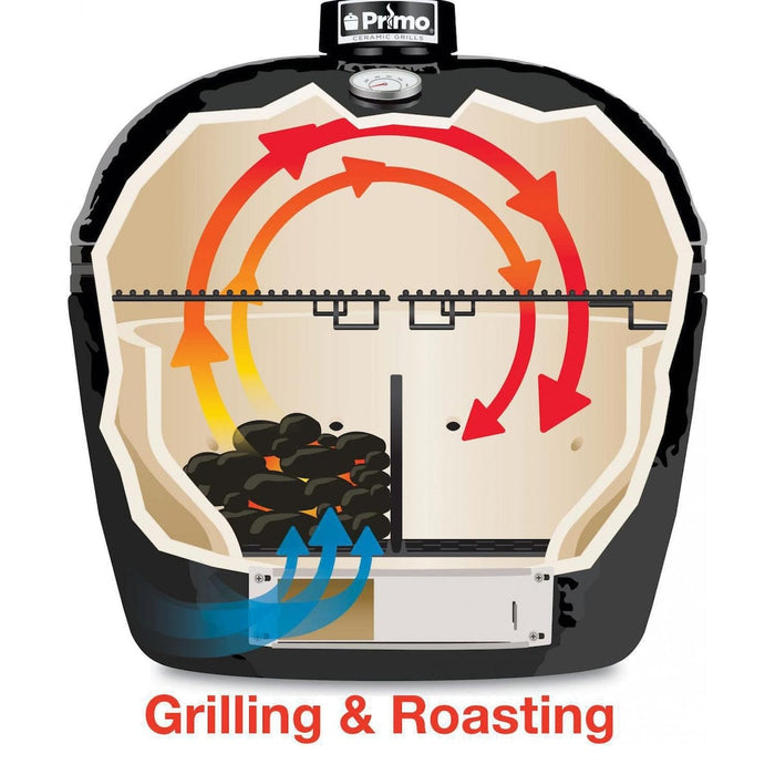Primo Oval X-Large Ceramic Charcoal Grill