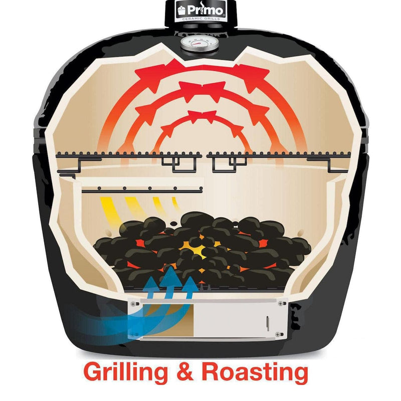 Primo Oval X-Large Ceramic Charcoal Grill