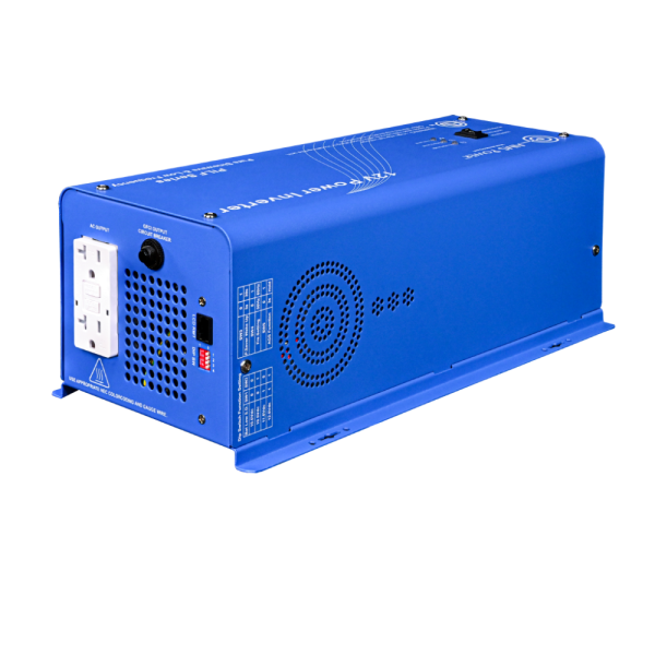 Aims Power 1500 Watt 12V Pure Sine Power Inverter ETL Listed to UL458/CSA- Industrial Grade