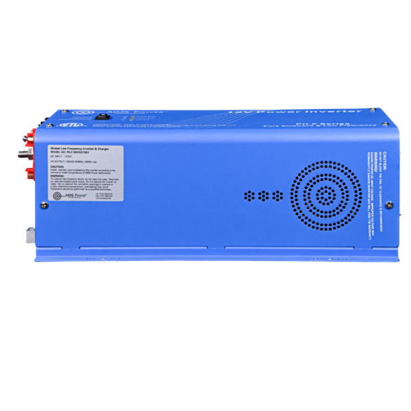 Aims Power 1500 Watt 12V Pure Sine Power Inverter ETL Listed to UL458/CSA- Industrial Grade