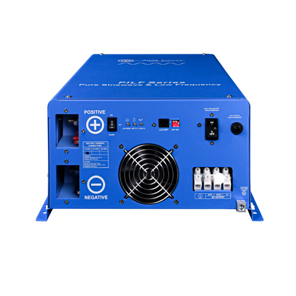 Aims Power 3000 Watt 12V Pure Sine Split Phase Power Inverter 120/240 VAC ETL Listed to UL458/CSA- Industrial Grade
