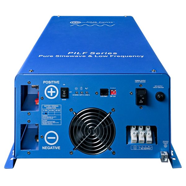 Aims Power 4000 Watt 12V Pure Sine Power Inverter ETL Listed to UL458/CSA- Industrial Grade