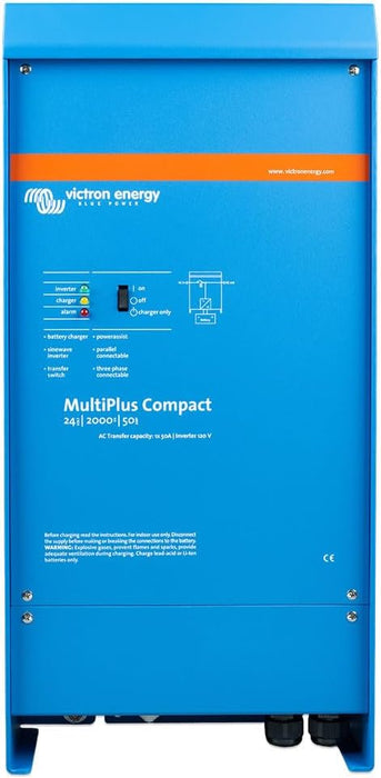 Victron Energy MultiPlus 24V/2000W/50-50 120V VE.Bus (UL) Inverter Charger