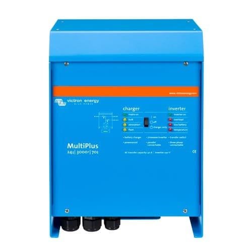 Victron Energy MultiPlus 24V/3000W/70-50 120V VE.Bus (UL) Inverter Charger