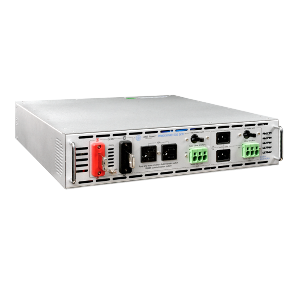 Aims Power 5000 Watt Pure Sine Power Inverter NEGATIVE 48 Volt Rack Mount Inverter To 120 Volt AC – 2U (-48V)