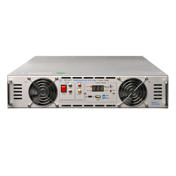 Aims Power 3000 Watt Pure Sine Power Inverter NEGATIVE 48 Volt Rack Mount Inverter To 120 Volt AC – 2U (-48V)