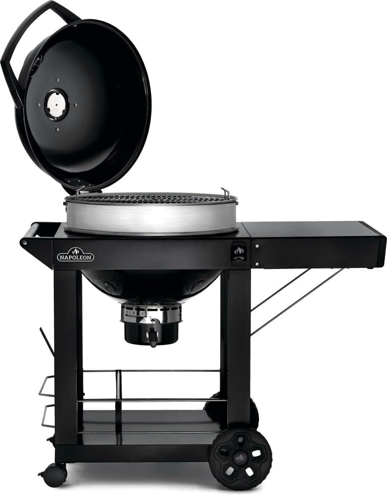 Napoleon Pro Professional 22 Charcoal Cart 22-inch Kettle Grill with Cart