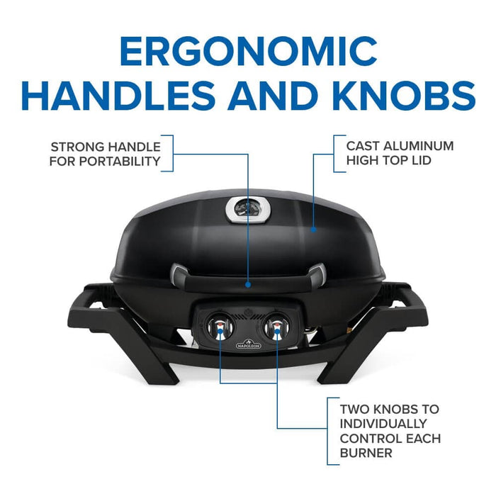 Napoleon TravelQ Pro285 Portable Gas Grill/Black