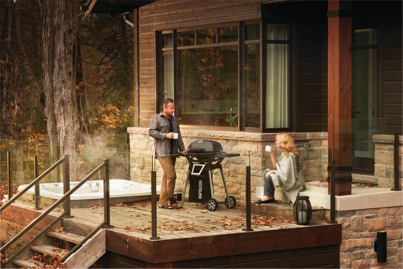 Napoleon TravelQ Pro285E Portable Electric Grill- Black