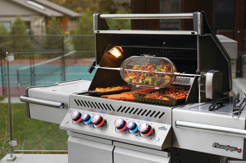 Napoleon Prestige PRO™ 500 RSIB Gas Grill with Infrared Rear & Side Burners