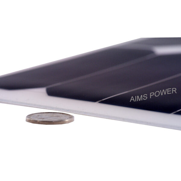 Aims Power 230 Watt Flexible Bendable Slim Solar Panel Monocrystalline