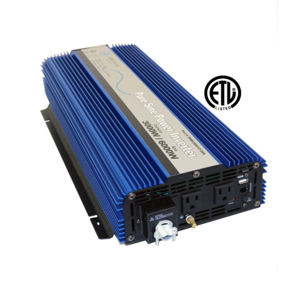 Aims Power 3000 Watt Pure Sine Power Inverter Kit