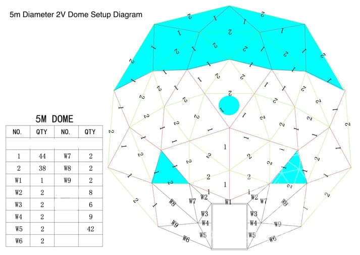 Phoenix Domes 4-Season Deluxe Glamping Package Dome