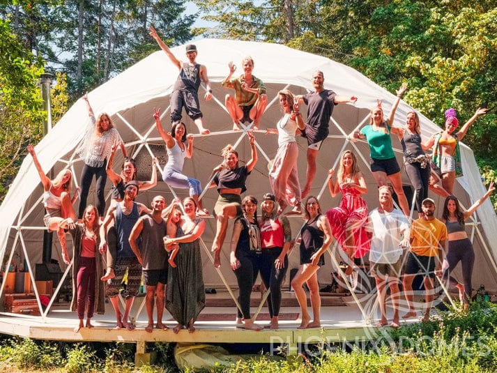 Phoenix Domes 4-Season Deluxe Glamping & Yoga Package Dome
