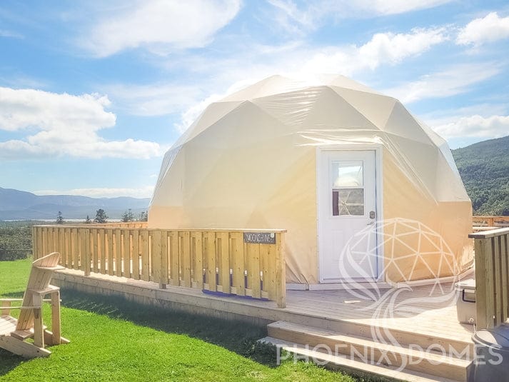 Phoenix Domes 4-Season Deluxe Glamping & Yoga Package Dome