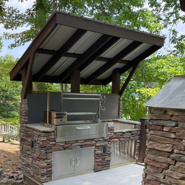 Tagwood BBQ Santa Maria Argentine Wood Fire & Charcoal Gaucho Grill Built in | BBQ05SS