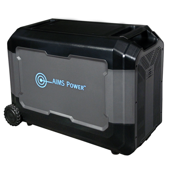 Aims Power Portable Solar Generator 5.04 kWh Extender Lithium Battery for AIO-5KWH4KW