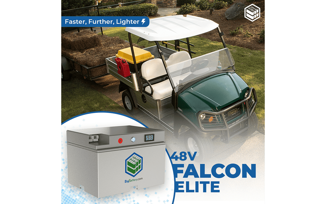 BigBattery 48V 2X FALCON ELITE KIT – LiFePO4 – 122Ah – 6.12kWh