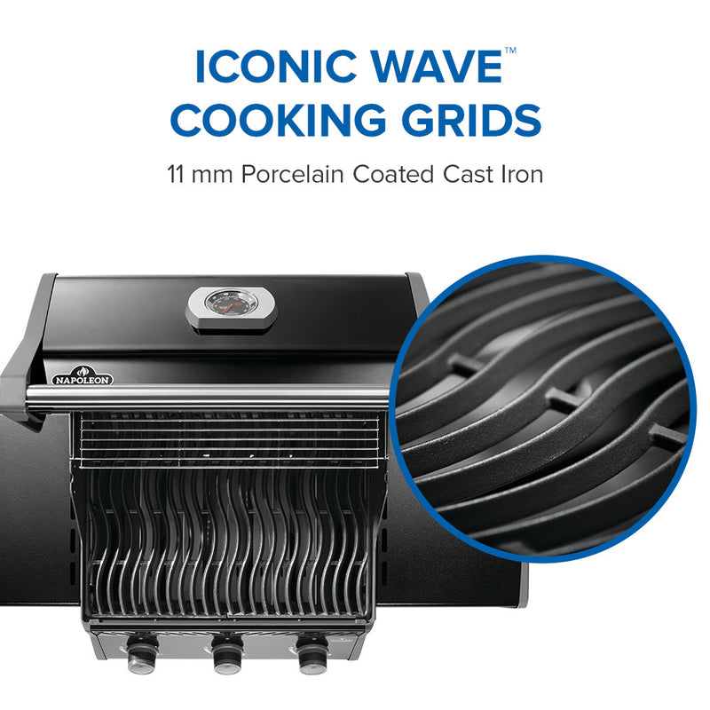 Napoleon Rogue® 425 Black Gas Grill