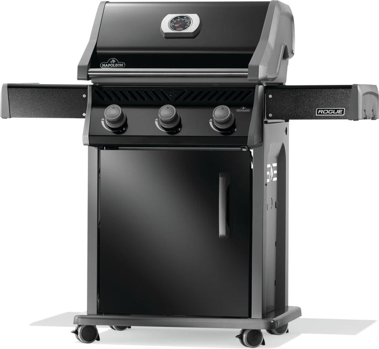Napoleon 2025 Rogue 425 Black Natural Gas Grill Cart/SS Grid