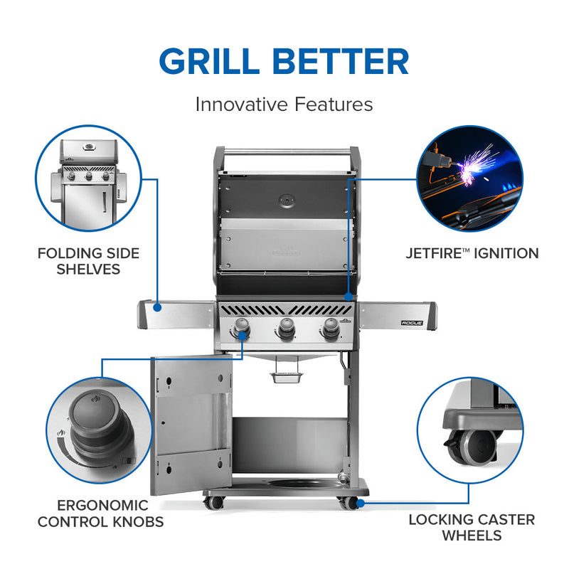 Napoleon Rogue® 425 Stainless Steel Gas Grill