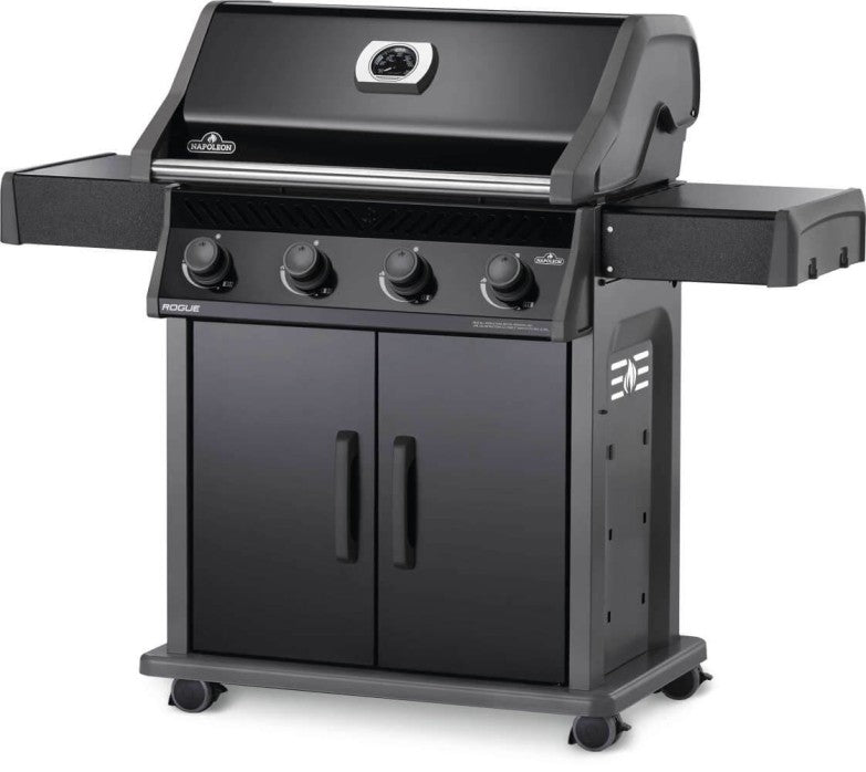 Napoleon Rogue 525 Black LP Gas Grill On Cart