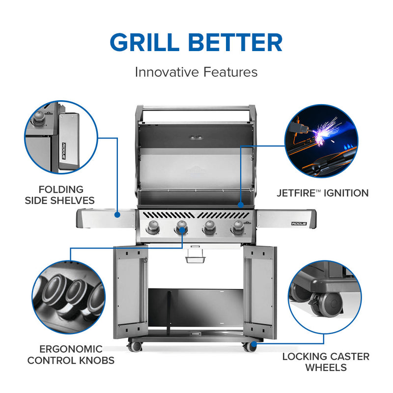 Napoleon Rogue® 525 Stainless Steel Gas Grill