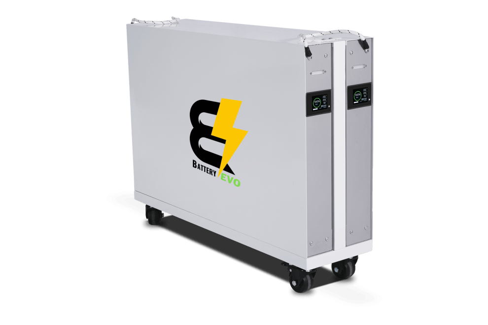 BatteryEVO 48V Rhino 3 2X Cart 12k Inverter Kit (610Ah - 31 kWh | 12kW Inverter)