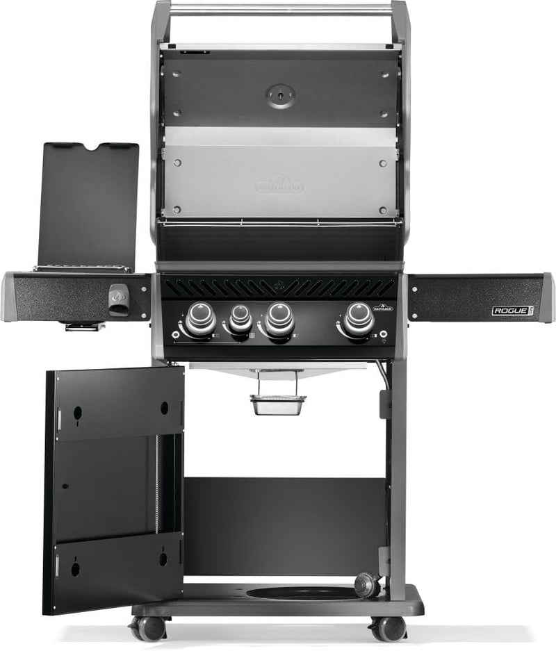 Napoleon 2025 Rogue® PRO 425 SIB Black Gas Grill with Infrared Side Burner
