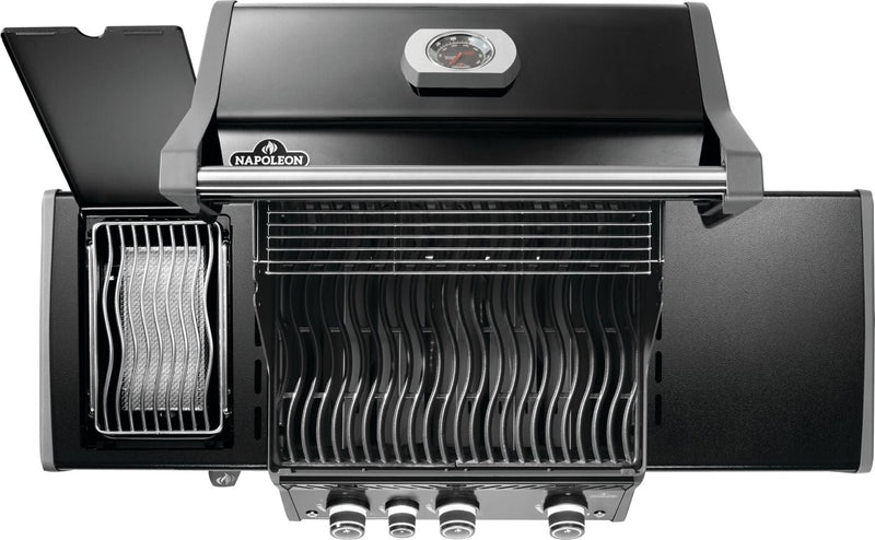 Napoleon 2025 Rogue® PRO 425 SIB Black Gas Grill with Infrared Side Burner