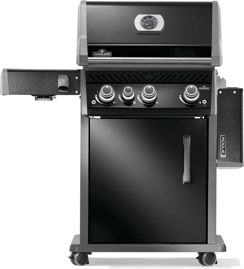 Napoleon 2025 Rogue® PRO 425 SIB Black Gas Grill with Infrared Side Burner
