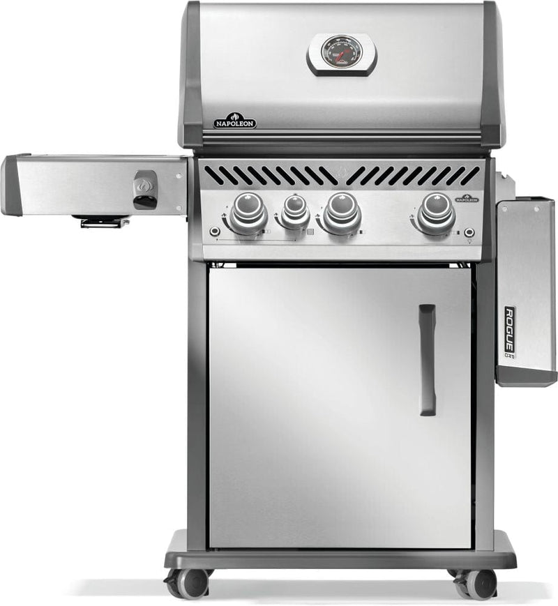 Napoleon Rogue® PRO 425 SIB Stainless Steel Gas Grill with Infrared Side Burner