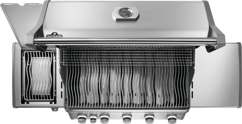 Napoleon Rogue® PRO 625 SIB Stainless Steel Gas Grill with Infrared Side Burner