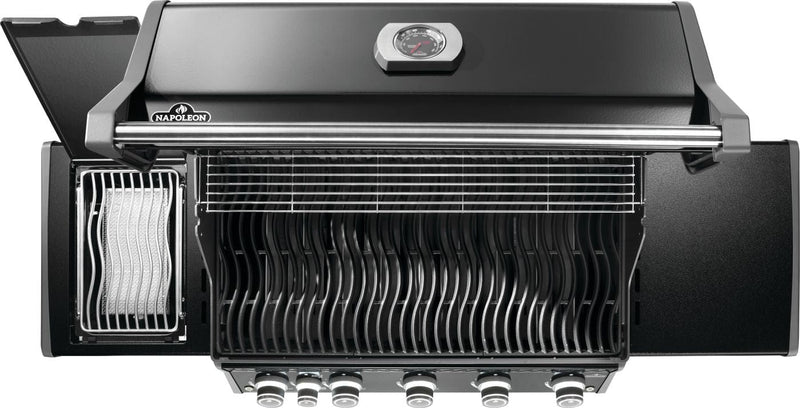 Napoleon 2025 Rogue® PRO 625 SIB Black Gas Grill with Infrared Side Burner