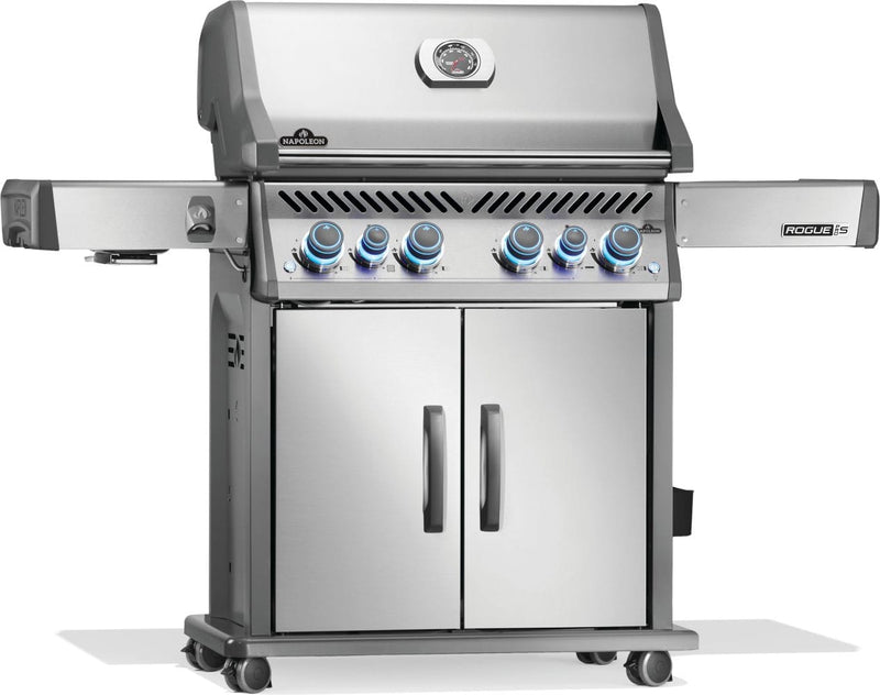 Napoleon Rogue® PRO-S 525 RSIB Stainless Steel Gas Grill with Infrared Side and Rear Burner