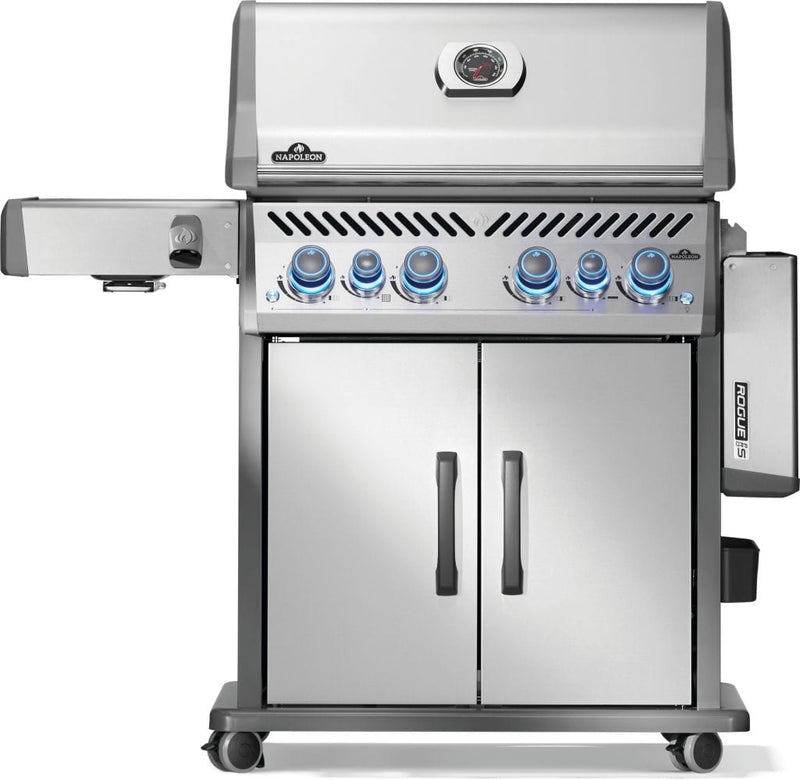 Napoleon Rogue® PRO-S 525 RSIB Stainless Steel Gas Grill with Infrared Side and Rear Burner