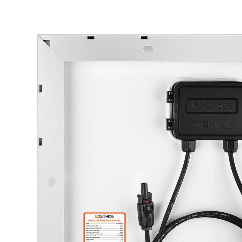 Rich Solar MEGA 100 SLIM | 100 Watt Slim Solar Panel