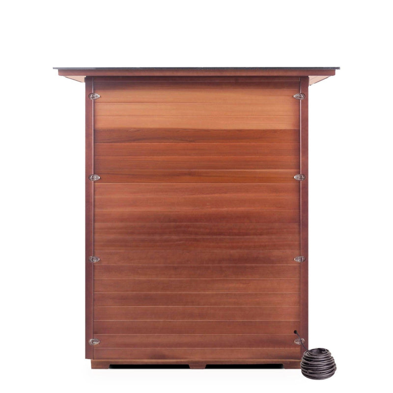 Enlighten InfraNature Original Rustic 3 Full Spectrum Infrared Indoor Sauna | 3 Persons